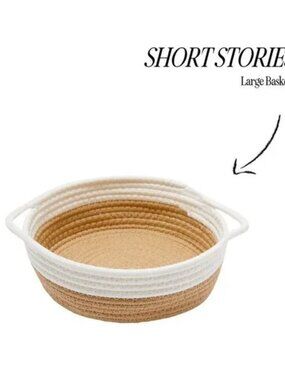 NWT Short Stories Large Basket